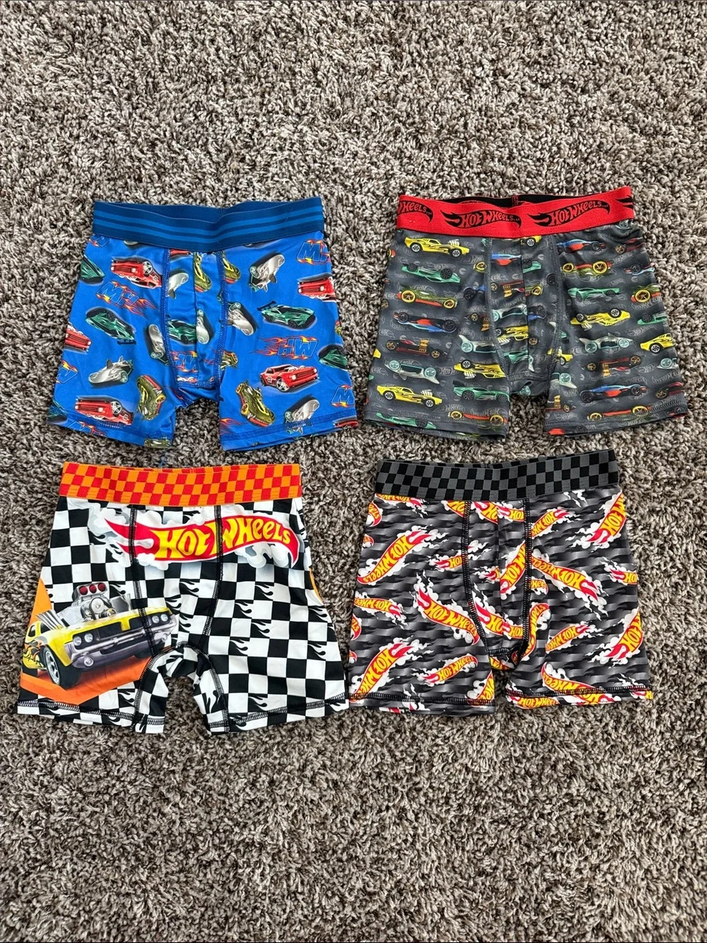 Hot wheels boxers size 6